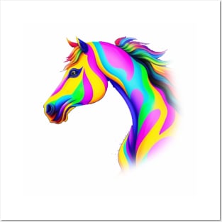 Pop Art Paint Horse Posters and Art